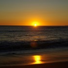 Sonnenuntergang am Sunset Beach von Geraldton