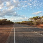 Abendstimmung zwischen Geraldton und Hamlin Pool